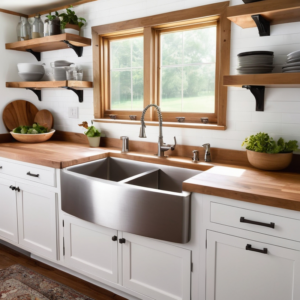 best stainless steel farmhouse sink